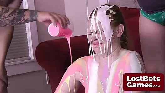 Vincent joins sexy vets Julie and Belle for a high card game