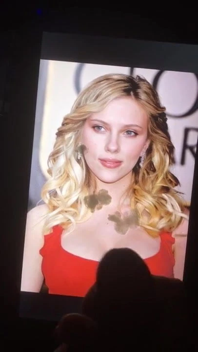 SCARLETT JOHANSSON CUM TRIBUTE