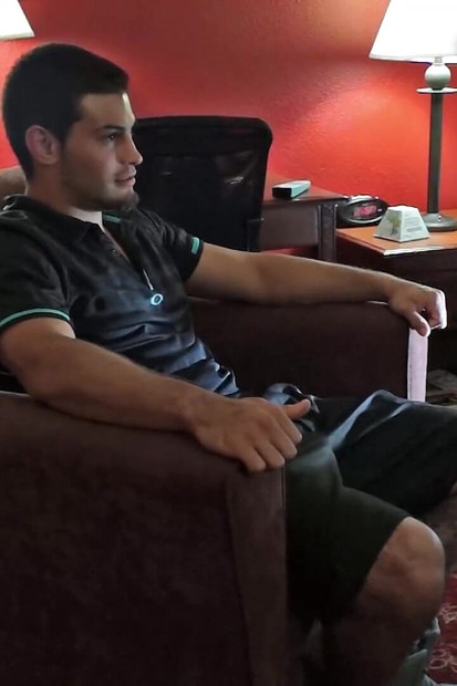 Sucking Macho with Soccer Player Legs