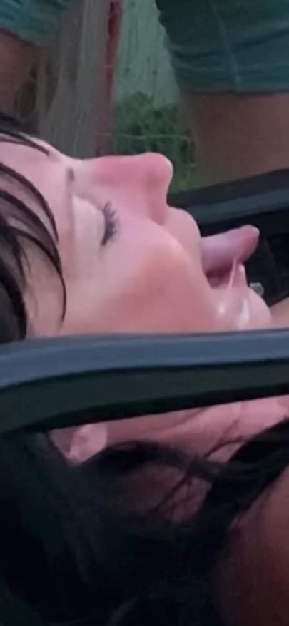 Pee pee on my cum covered face , Mark me | Clip 1