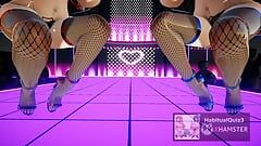 MMD R18 AzurLane St Louis Honolulu Hai Phut Hon 3D hentai, danse sexuelle en public ahegao