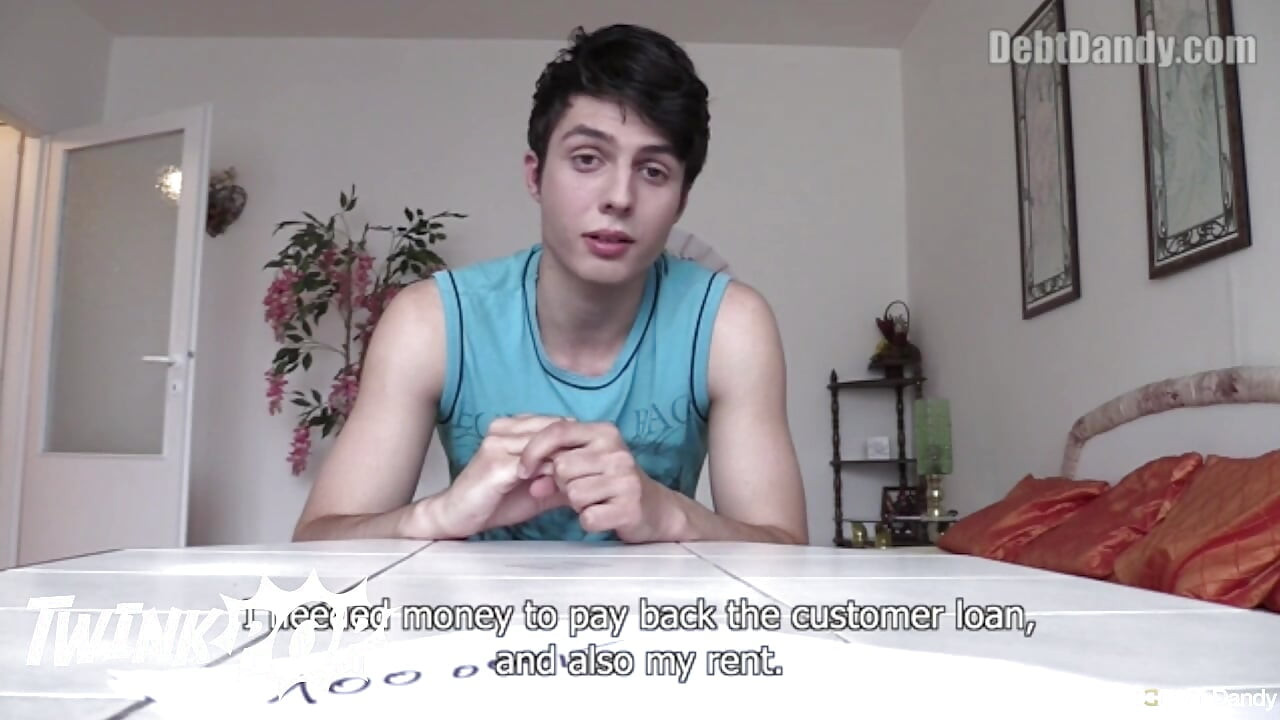 TWINKPOP - He Couldn't Repay The Loan So This Cute Straight Twink Offered Something Much Harder To Refuse