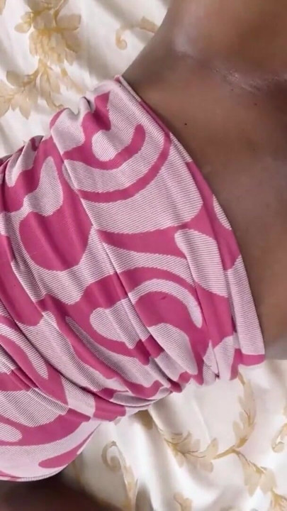 I watched this EBONY AMATEUR forget she was married the second I pulled my big white cock out | Clip 2