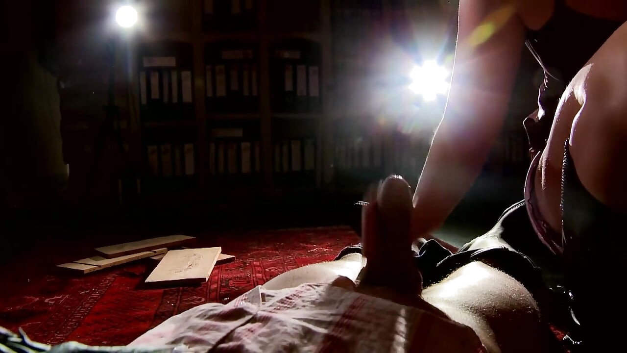 Please Sir, Use Me! - Brunette with Long Legs Gets Bound and Dominated by Black Master