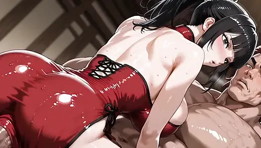 Yujiro (Baki) x Narberal (Overlord)
