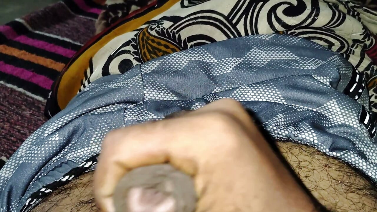 Al ver a mi cuñada, me hice una paja. De noche, mi cuñada pensó que me estaba sacudiendo la verga. desi land