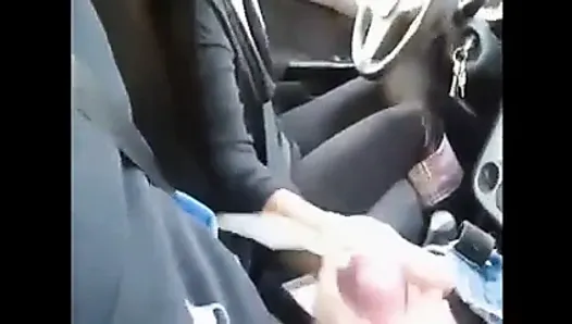 hand job in car