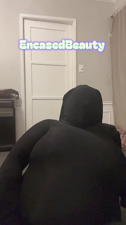 Rubber Doll Mask Encased Orgasm