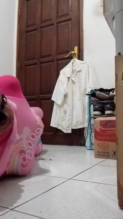 Emotional moment from "Hello Kitty Swimsuit Hogtied Hijab"