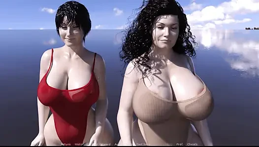 Metf #15 He ate my ass out - went to the beach - they gave the man a great show