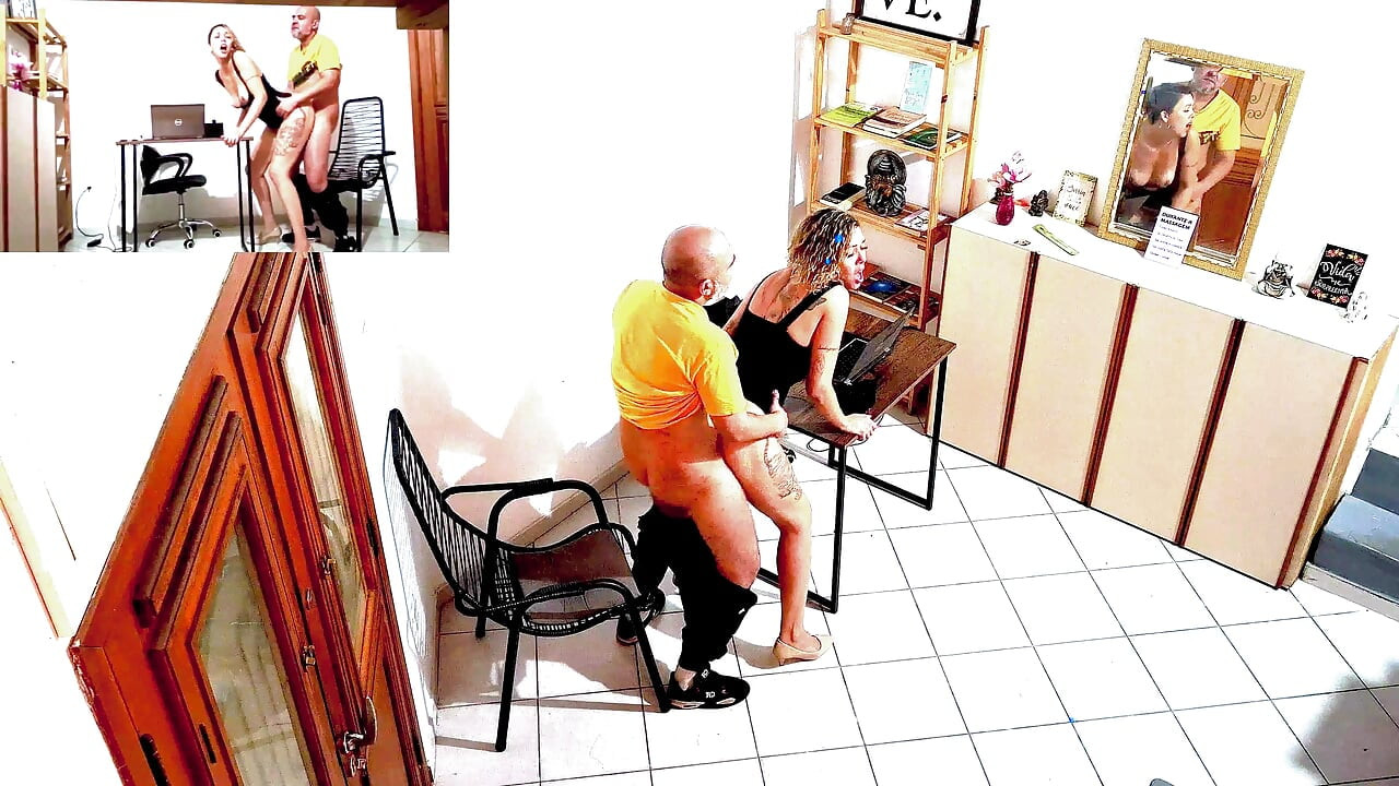 Client has sex with a law firm receptionist while waiting.