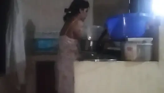 The Boss Comes Into the Kitchen to Fuck Me, His Cock Excites Me
