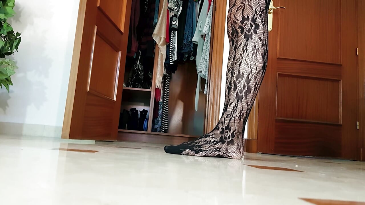 セクシーな足モデリングナイロンストッキング