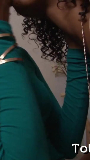 Key moment from "Misty Stone And Chanell Heart Can't Wait To Fuck"
