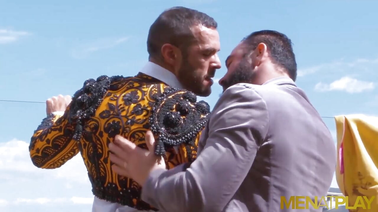 MENATPLAY - Bull fighter Denis Vega anal fucked by businessman