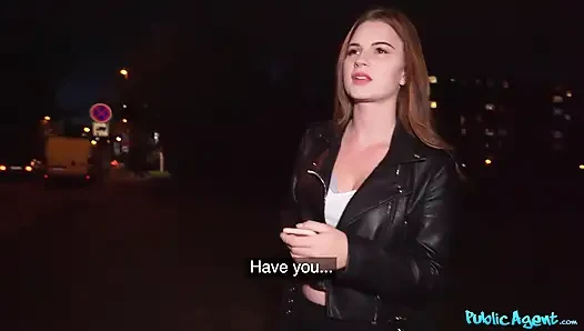 Публичный агент - фигуристая рыжая Katarina Rina сосет и скачет на большом хуе