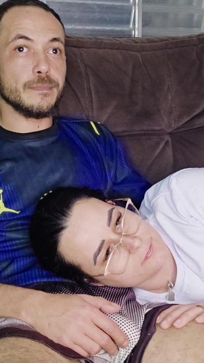 Stepsister is seduced by her stepbrother while watching the Brazil game | Clip 1