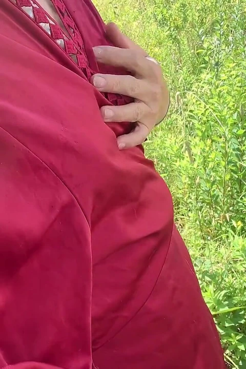 去花园, 然后去尿尿
