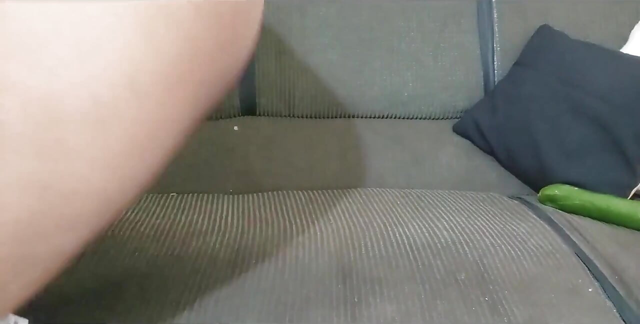 Stepmom Playing with Her Cucumber