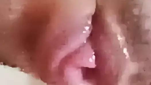 Oral mouth massage for cum