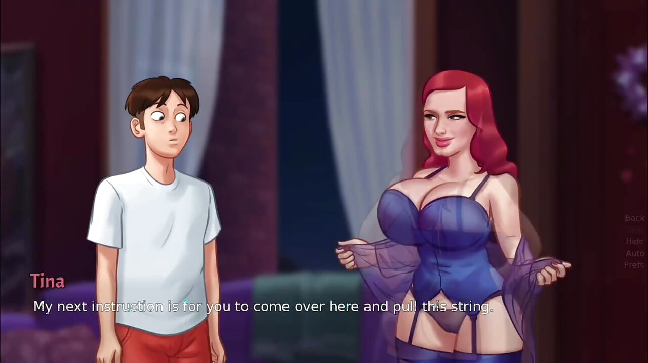 Anon fucks big boobs beautiful woman in the best of his life? Part 1 - summer time saga gameplay