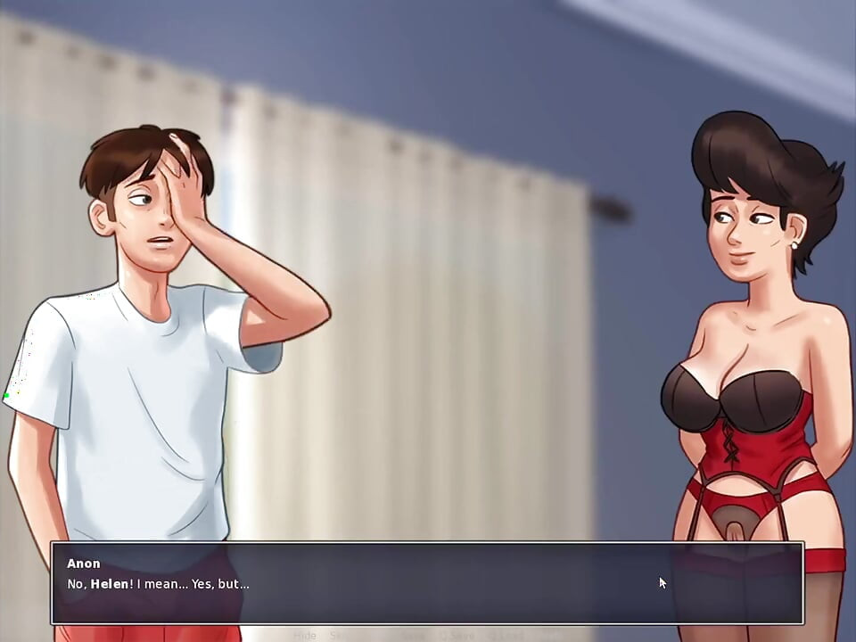 Summertime Saga Helen Animation Collection [del 15] Naken sex spel spela [18+] Vuxen spel