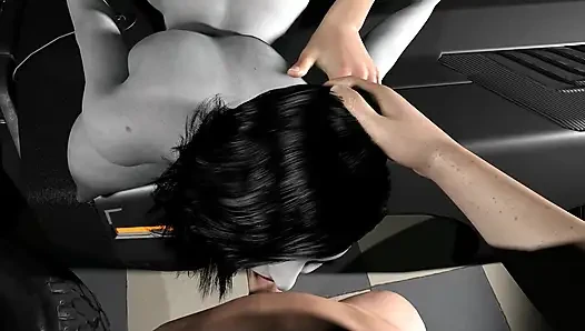 POV Stuffing Every Hole In Alcina Dimitrescu's Body In A Furious Threesome