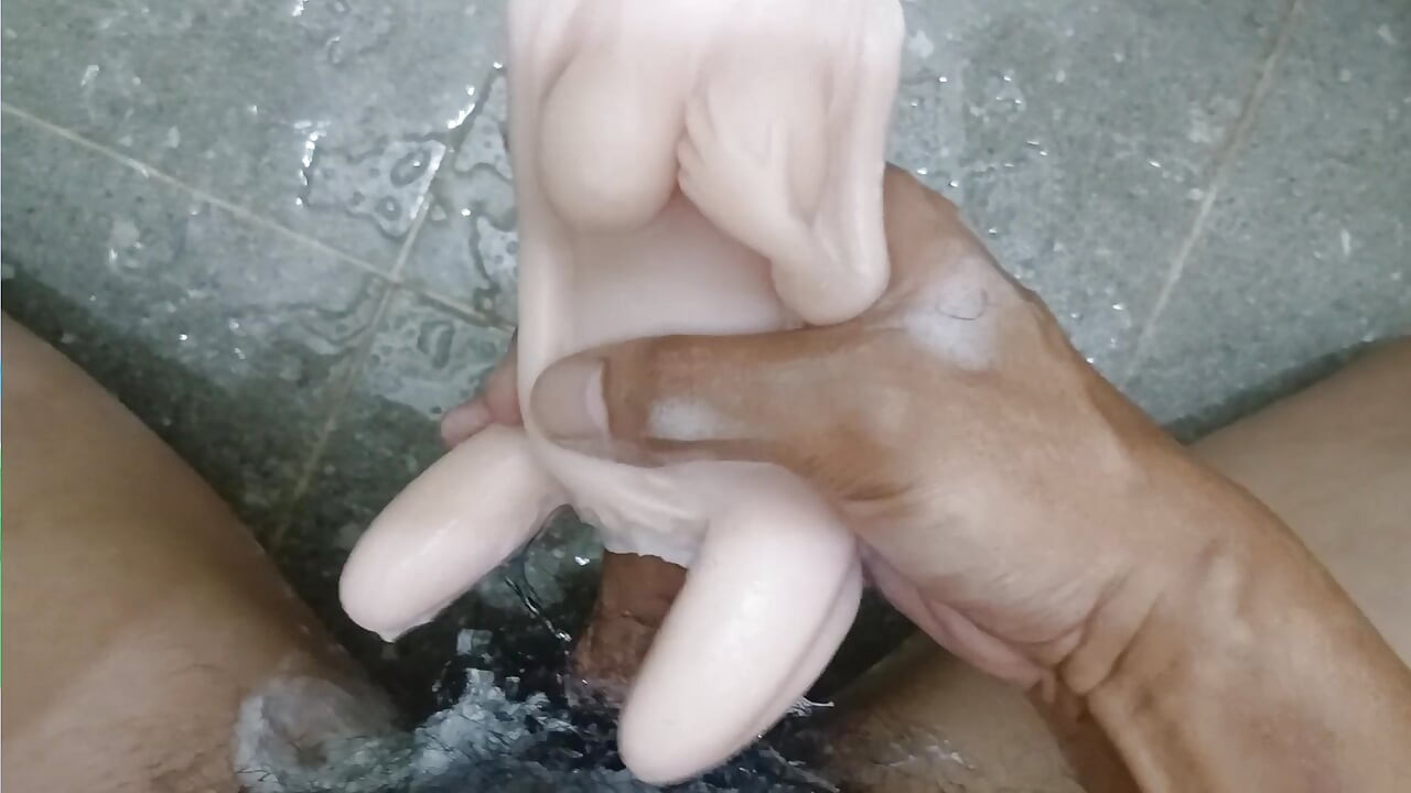 Smashing my sex doll's narrow