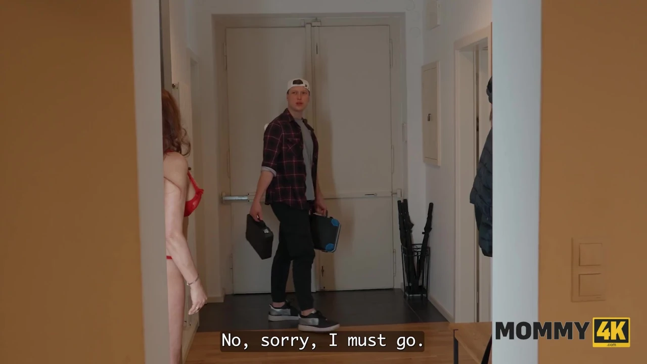 MOMMY4K. Honey, call me later - your Boyfriend is fucking me in your bed