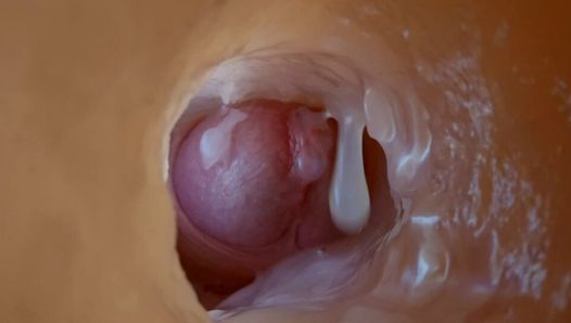 Вульгарный мужик нашел способ узнать, что происходит внутри ануса во время секса