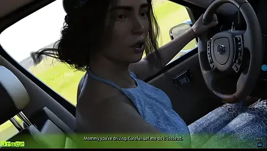 Gates motel #1: someone looked at Rose while she was shaving her pussy