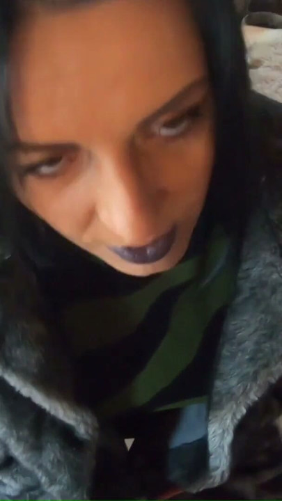 Bathrobe MILF Hair Drying And Brushing Blowjob With Cum In My Hair | Clip 2
