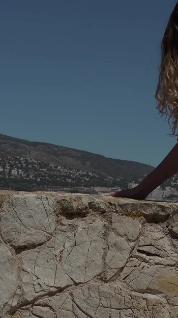 Thrilling moment from "SMALL GERMAN TEEN CANDICE HAS REAL POV BEACH SEX WITH OLD GUY"