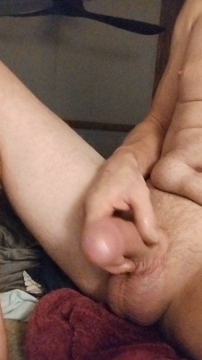 Just masturbating