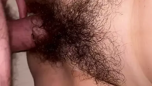 Hairy fuck with nice cumshot