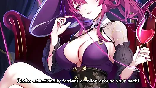 Kafka Becomes Your New Queen, and You Her Little Plaything! (Honkai Star Rail, Petplay, Breathplay, Denial, Ruin, Femdom)