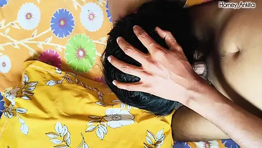 Desi stepsister caught talking with BF and get punished by stepbrother BBC hard Xxx, Hindi clear audio HD Desi girl fuck Story