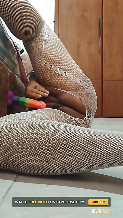 Mit meinem Dildo spielen