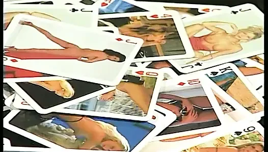 Grannies lick and finger fuck each others hairy pussies after strip poker game
