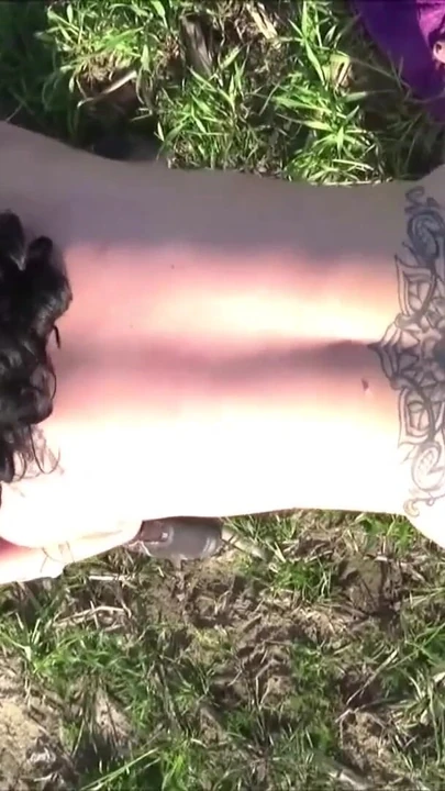 Epic moment from "German Nudism Mature Seduce to Fuck by two Stranger Public"