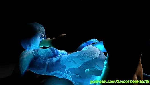 Usta şef Cortana ile sert seks yapıyor