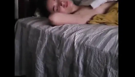 Aku memimpikan dia dan dia menjadi pemenang susu di wajahku! (gabbie luna dan rennan luna)