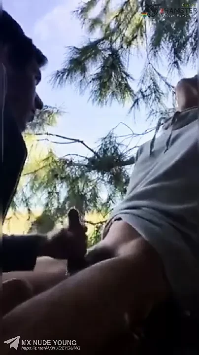 Public blowjob