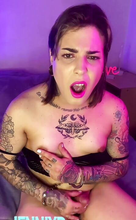 A handcuffed handjob