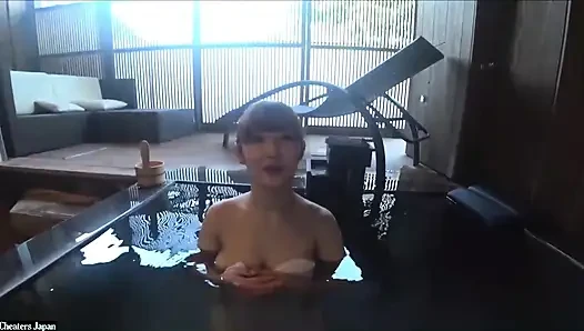 Private Onsen Trip with a Busty Gravure Idol