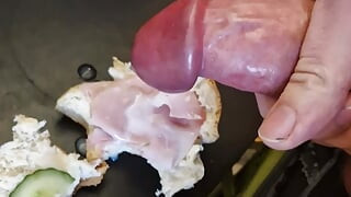 I jerk off on my bread and eat it!