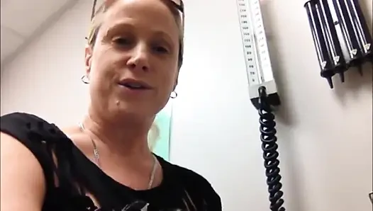 Doctor catches me masturbating in his room