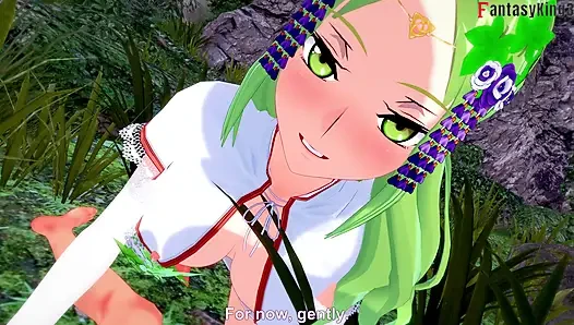 Goblins ficken zwei geile mädchen, Held rettet sie und wird mit wilder sex belohnt - lust lost kingdom 1