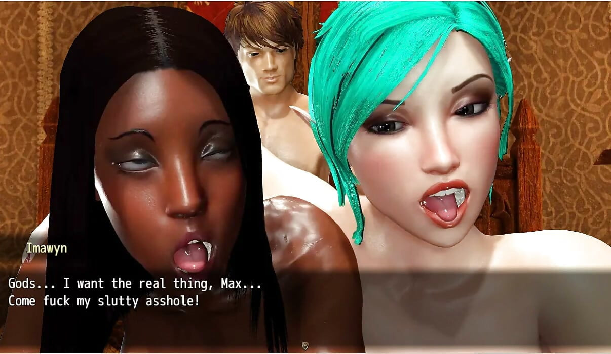 A Struggle with Sin - Gameplay - Roleplay - Tia & Imawyn Threesome