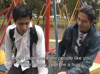 A guy finds cute guy